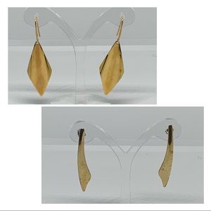 Vintage gold tone earring bundle